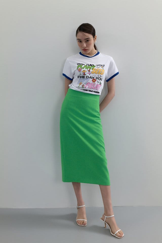 Neroli36 - Korean Women Fashion - #momslook - H Day Tee - 3