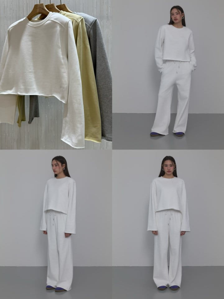 Neroli36 - Korean Women Fashion - #vintageinspired - Daily Terry Sweatshirt - 5