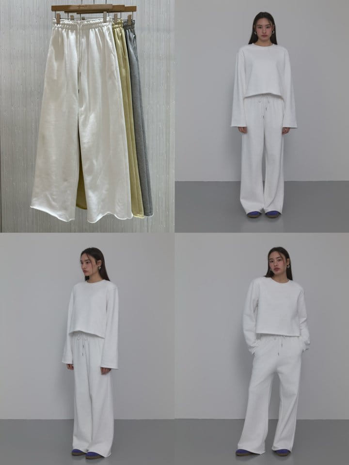 Neroli36 - Korean Women Fashion - #womensfashion - Daily Terry Pants - 5
