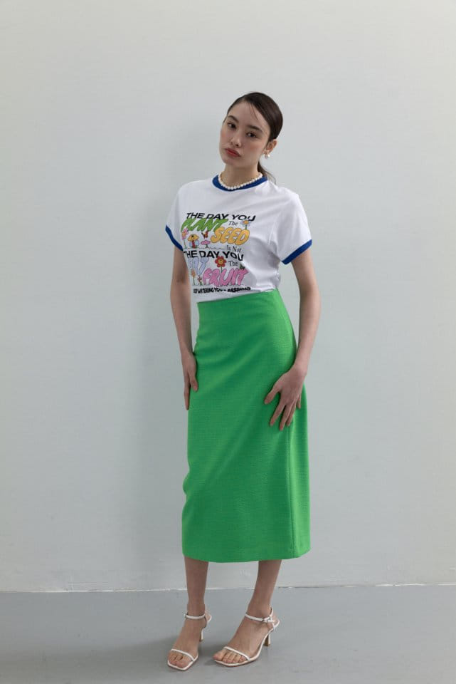 Neroli36 - Korean Women Fashion - #womensfashion - H Day Tee - 6