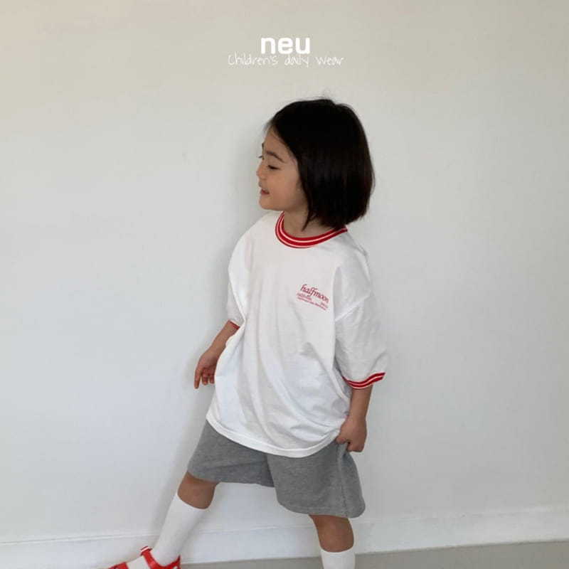 Neu - Korean Children Fashion - #childofig - Half Moon Tee - 3