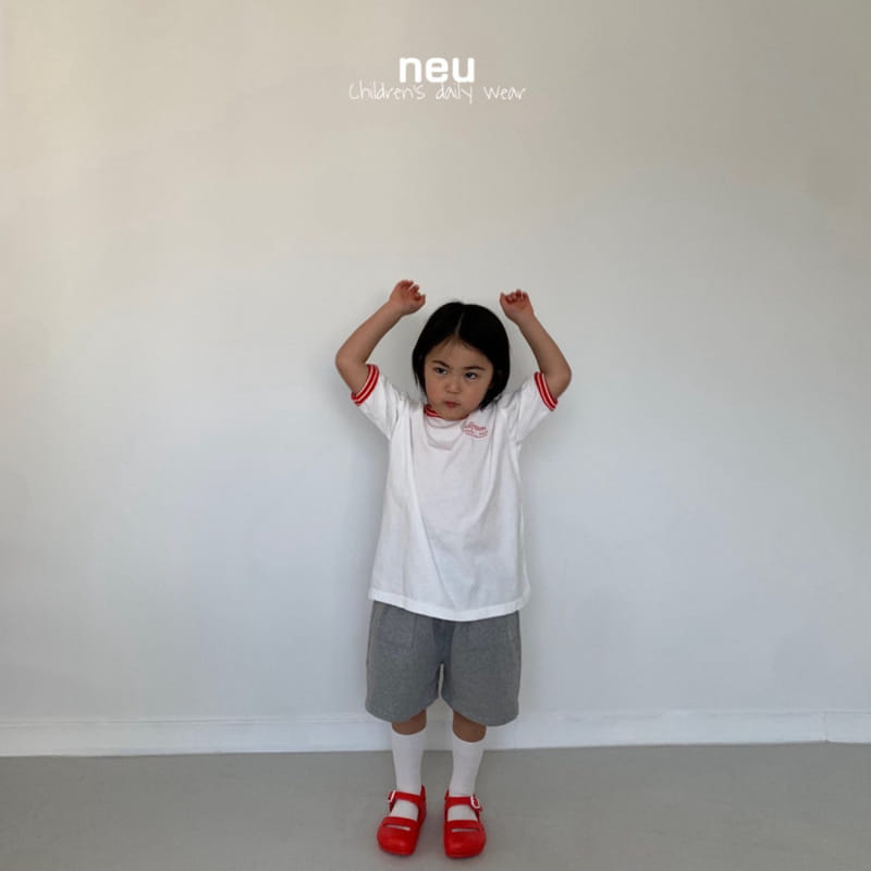 Neu - Korean Children Fashion - #childofig - Half Moon Tee - 4