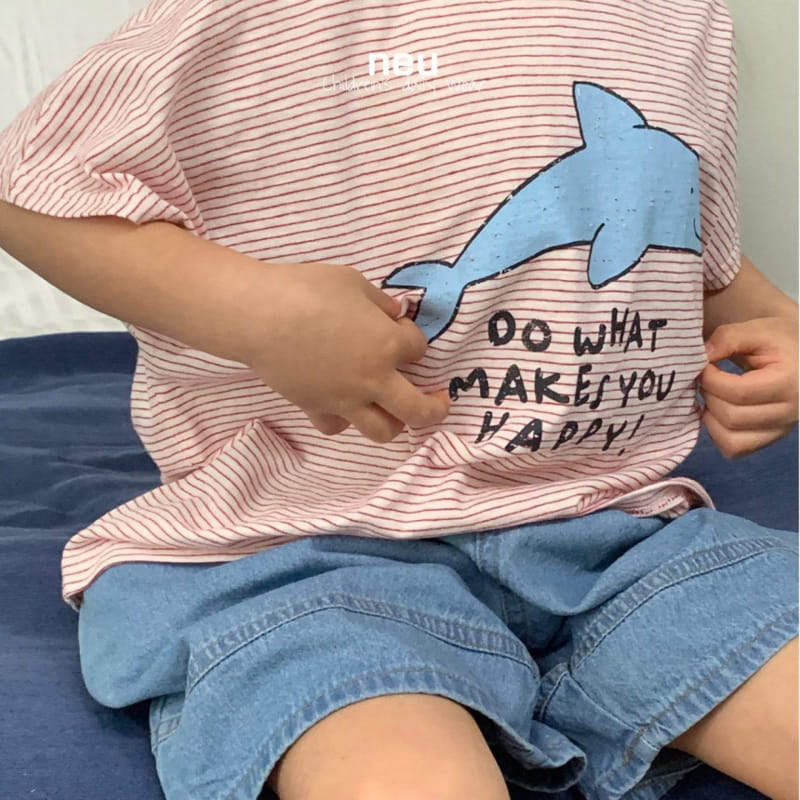 Neu - Korean Children Fashion - #childofig - Dolphin Tee - 4