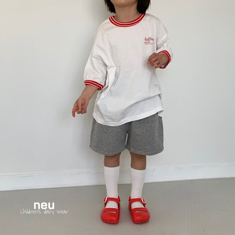 Neu - Korean Children Fashion - #designkidswear - Half Moon Tee - 6