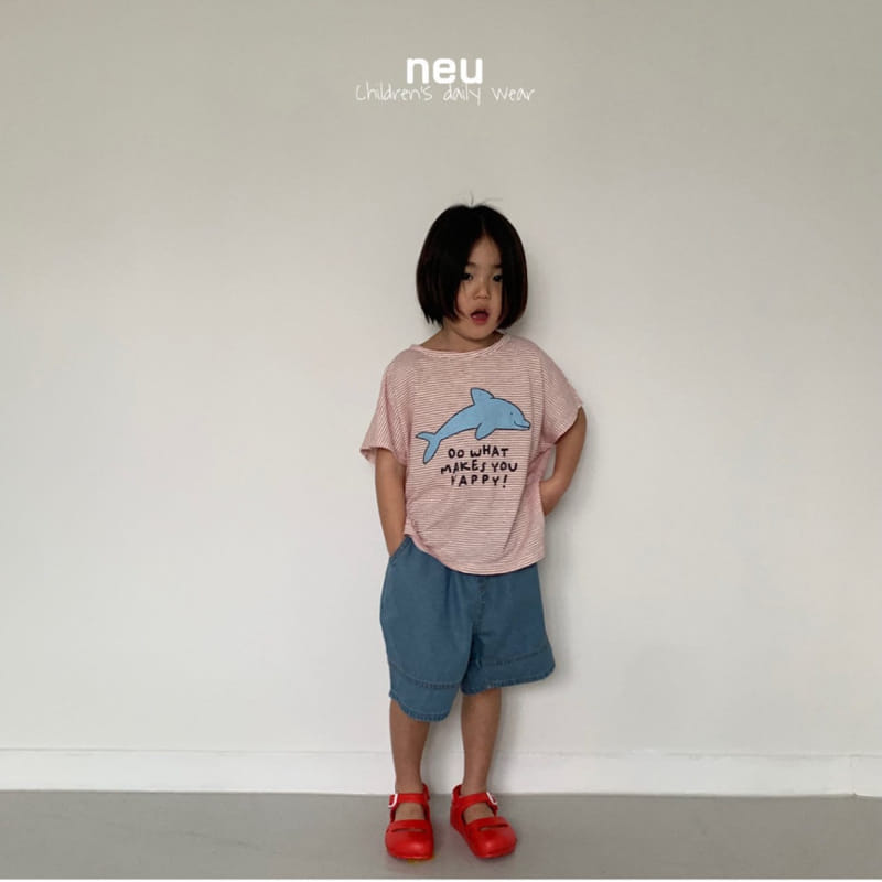 Neu - Korean Children Fashion - #designkidswear - Dolphin Tee - 5
