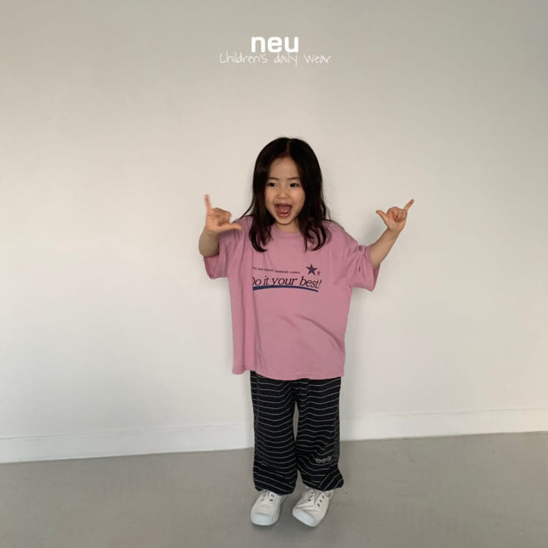 Neu - Korean Children Fashion - #designkidswear - Do It Tee - 3