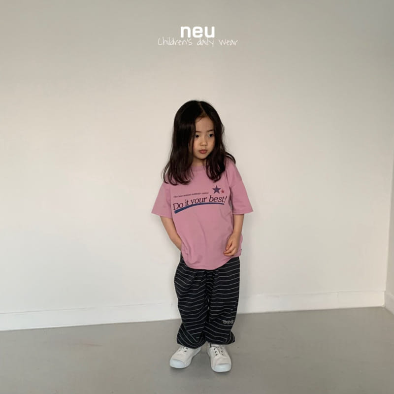 Neu - Korean Children Fashion - #designkidswear - Do It Tee - 4