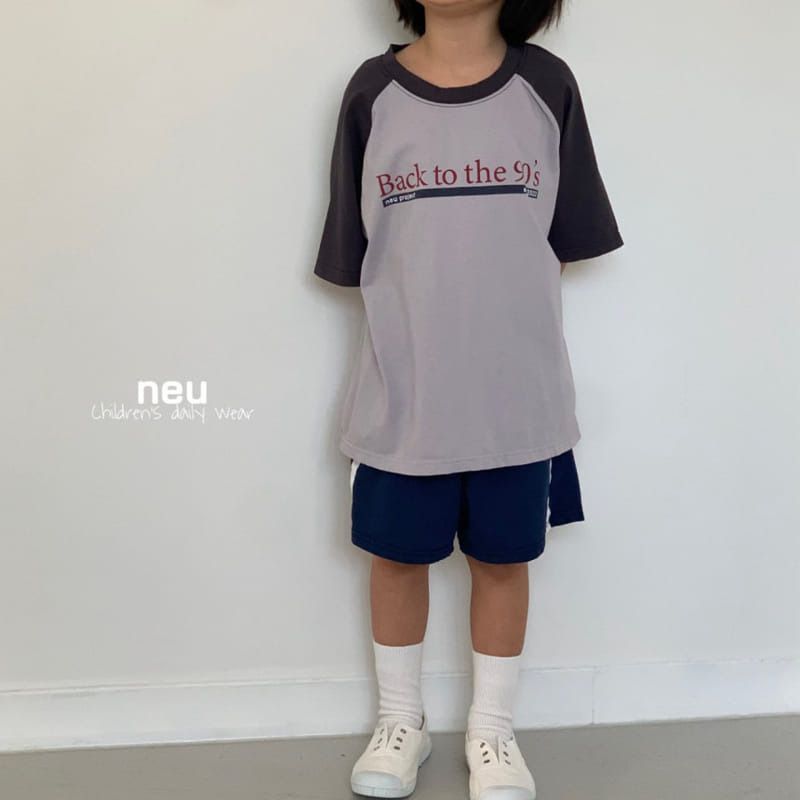 Neu - Korean Children Fashion - #kidsshorts - Back To The Tee - 7