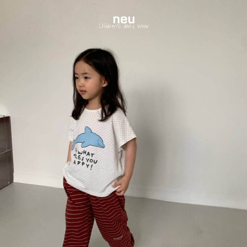 Neu - Korean Children Fashion - #kidsstore - Dolphin Tee - 9
