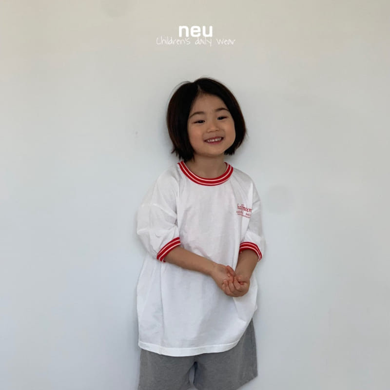 Neu - Korean Children Fashion - #prettylittlegirls - Half Moon Tee - 2