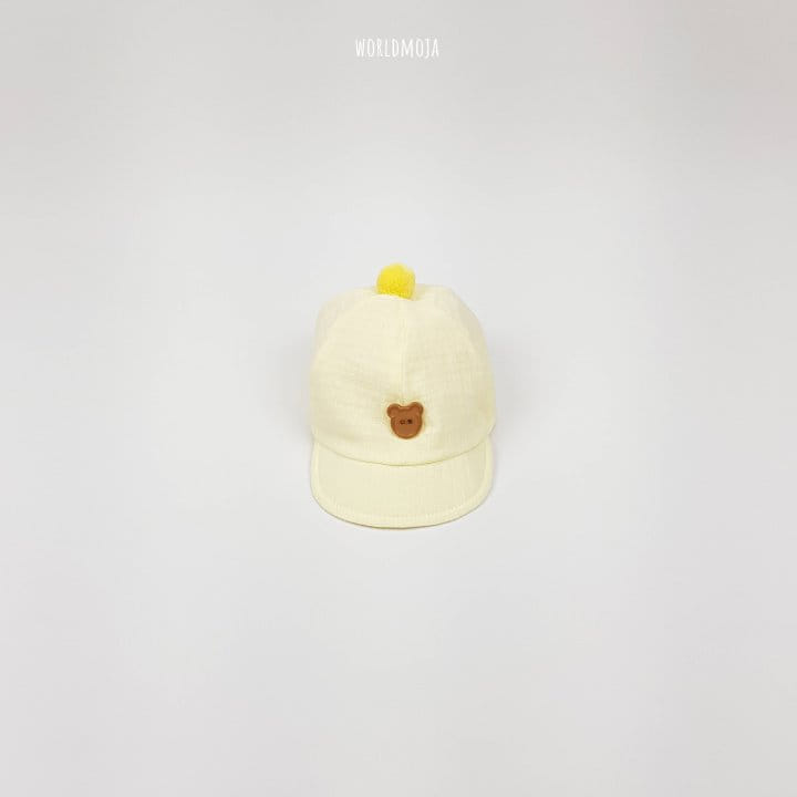 New World - Korean Baby Fashion - #babyboutique - Bebe Pom Pom Bear Button Yamche Hat - 9