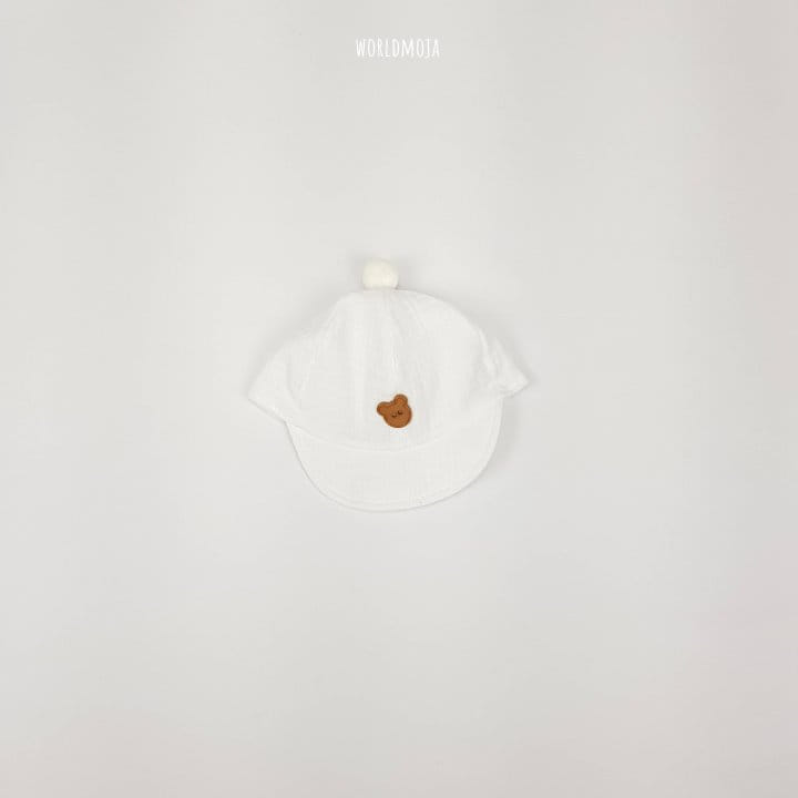 New World - Korean Baby Fashion - #babyboutiqueclothing - Bebe Pom Pom Bear Button Yamche Hat - 11