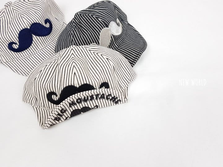 New World - Korean Baby Fashion - #babyclothing - ST Mustache Yamche Hat