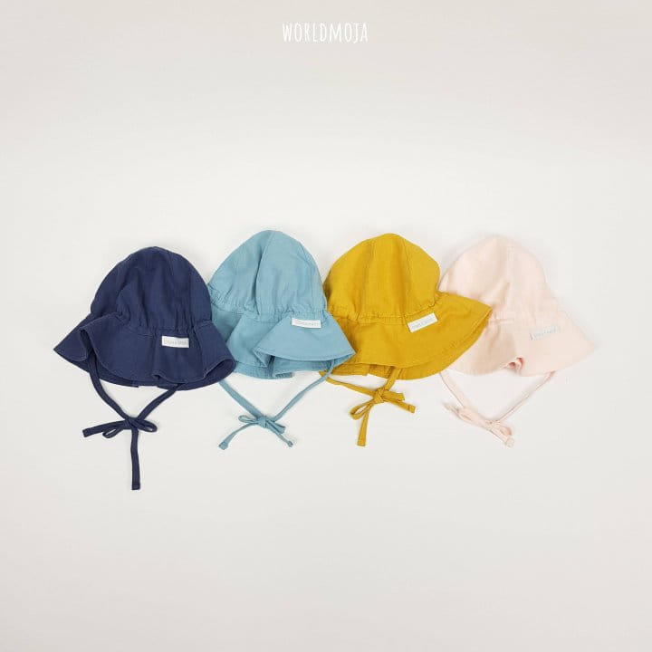 New World - Korean Baby Fashion - #babyootd - Churip String Bucket Hat - 7