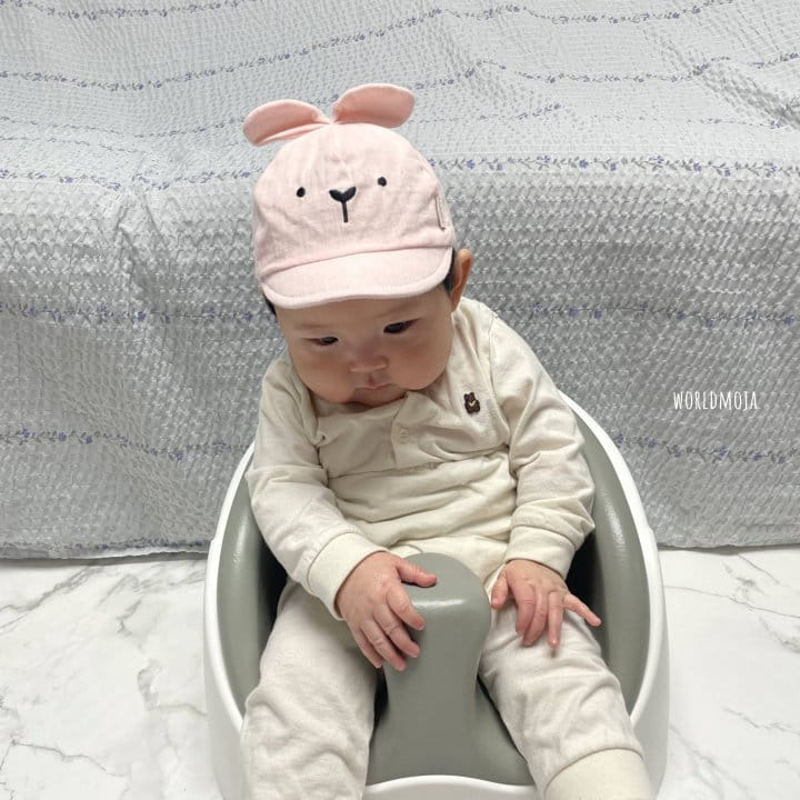 New World - Korean Baby Fashion - #babyoutfit - Bebe Rabbit Yamche Hat - 3