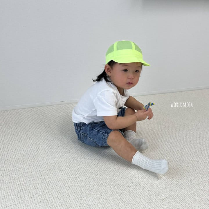 New World - Korean Baby Fashion - #onlinebabyshop - Muzi Neon Yamche Hat - 3