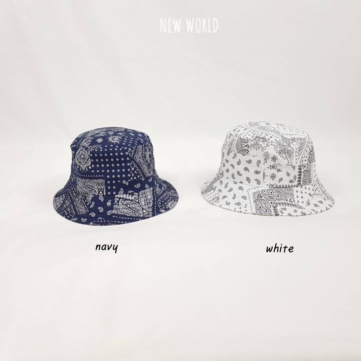 New World - Korean Children Fashion - #childrensboutique - Paisely Bucket Hat - 2