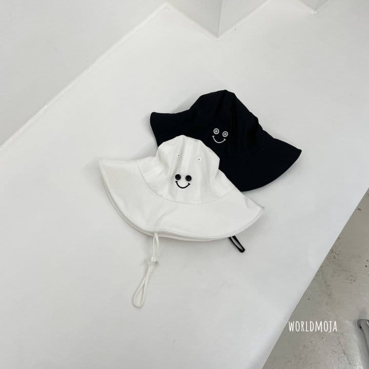 New World - Korean Children Fashion - #designkidswear - Neon Button Smile Bucket Hat - 5