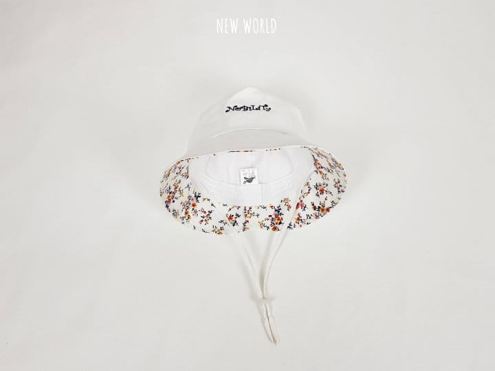 New World - Korean Children Fashion - #fashionkids - Flower String Bucket Hat - 7