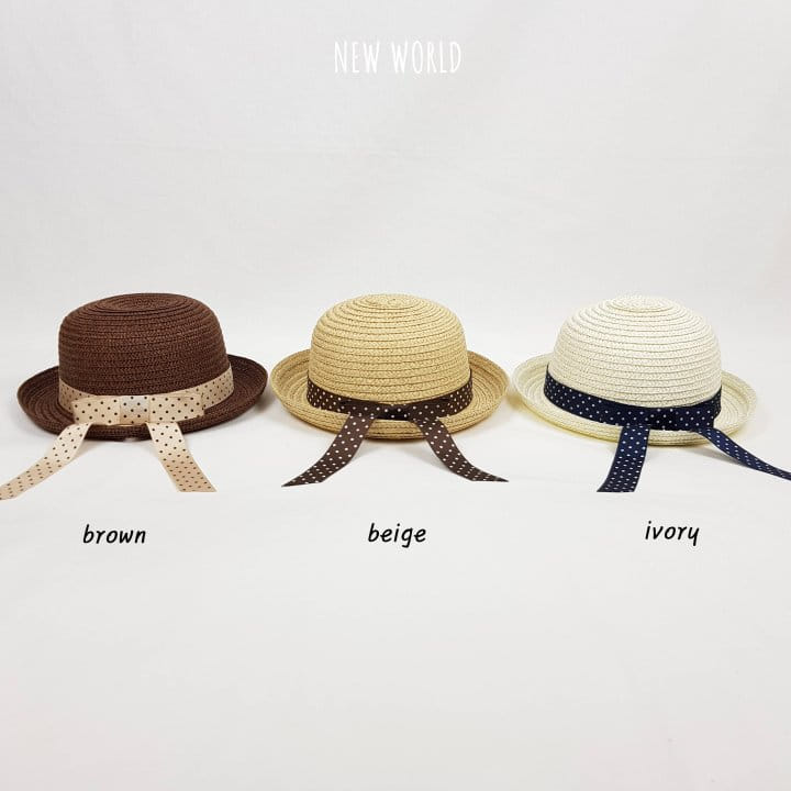 New World - Korean Children Fashion - #fashionkids - Jisa Ribbon Chaplin Hat - 3