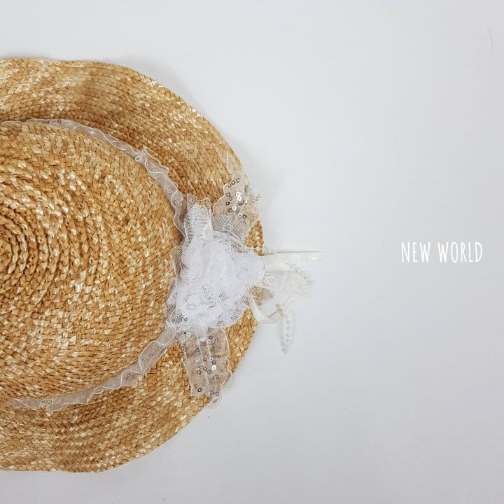 New World - Korean Children Fashion - #fashionkids - Spangle Straw Hat - 7