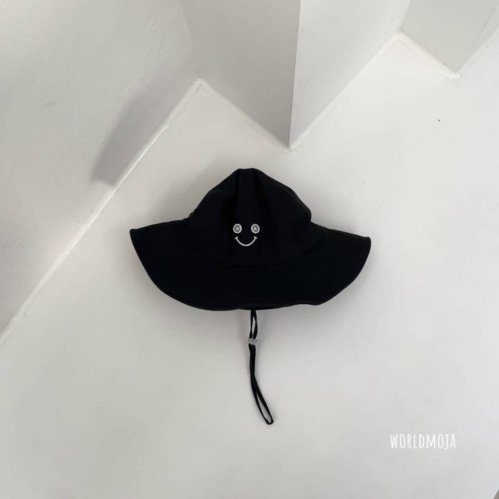 New World - Korean Children Fashion - #kidsshorts - Neon Button Smile Bucket Hat - 8