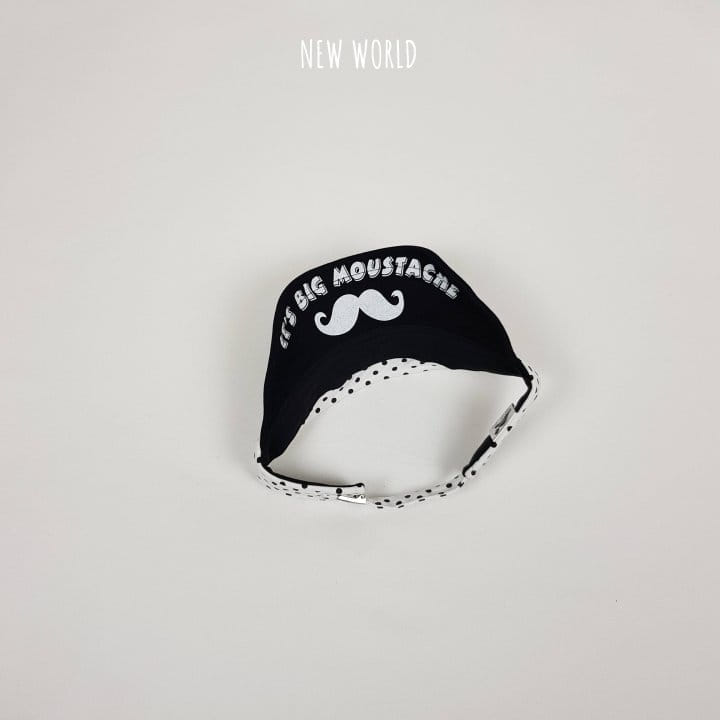 New World - Korean Children Fashion - #kidsshorts - Dot Mustache Sun Cap - 11