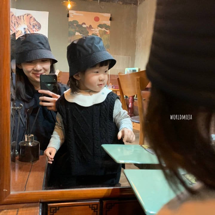 New World - Korean Children Fashion - #kidsstore - P Muzi Bucket Hat - 8