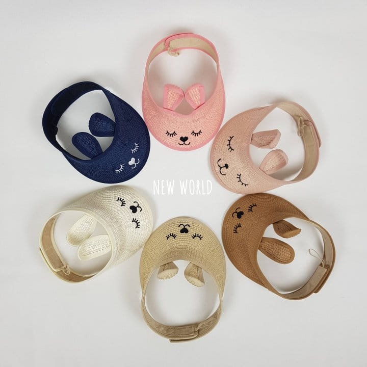 New World - Korean Children Fashion - #kidsstore - Jisa Rabbit Sun Cap - 2
