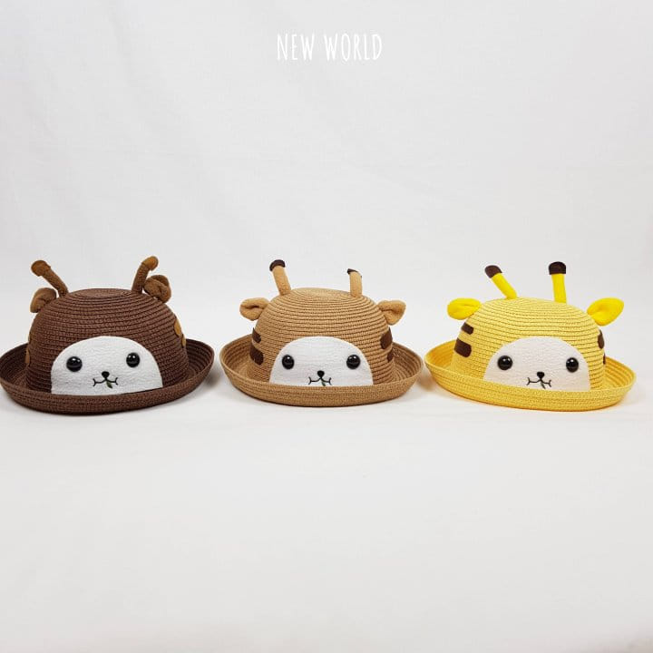 New World - Korean Children Fashion - #kidsstore - Giraffe Fedora - 2