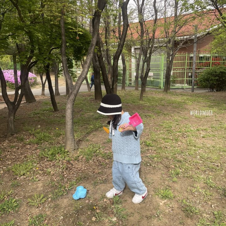 New World - Korean Children Fashion - #kidzfashiontrend - Winti Knit Bucket Hat - 3