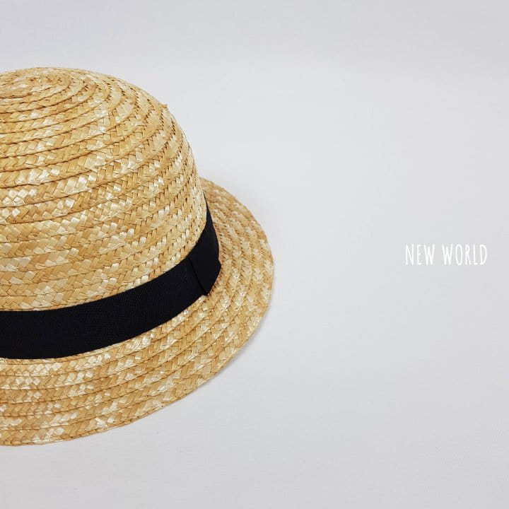 New World - Korean Children Fashion - #kidzfashiontrend - Straw Round Hat - 5