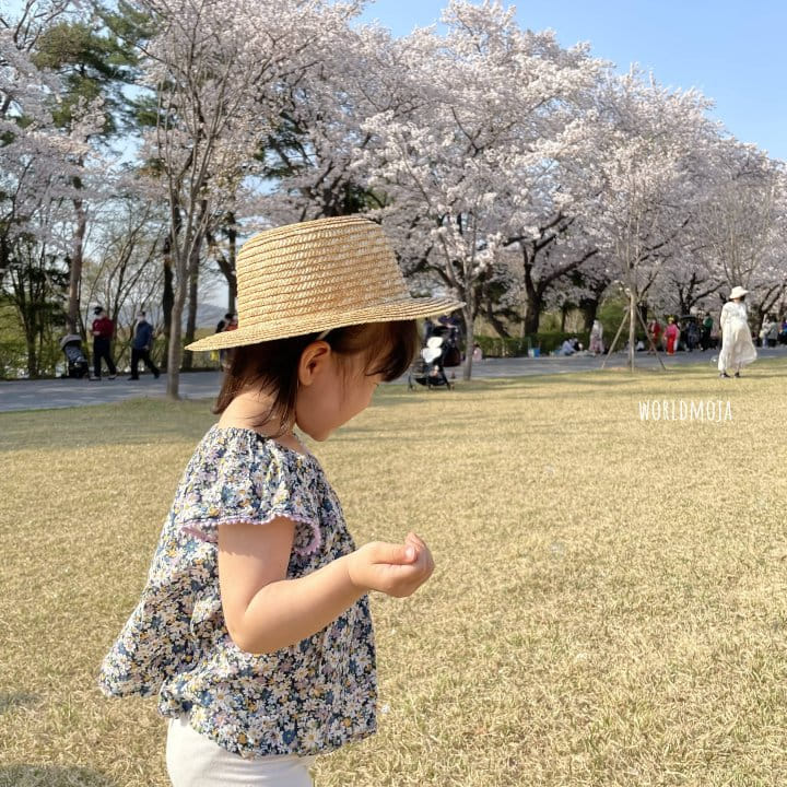 New World - Korean Children Fashion - #kidzfashiontrend - Muzi Straw Hat - 3