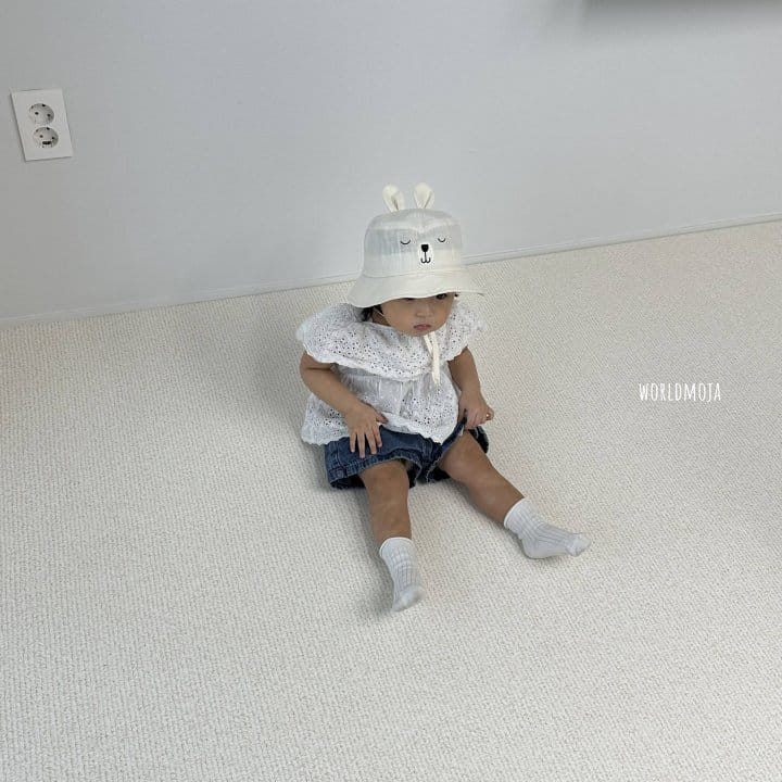 New World - Korean Children Fashion - #littlefashionista - Sleeping Rabbit Bucket Hat - 3