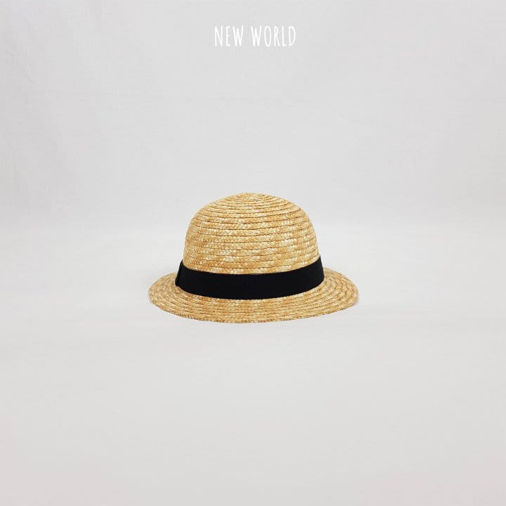 New World - Korean Children Fashion - #littlefashionista - Straw Round Hat - 7