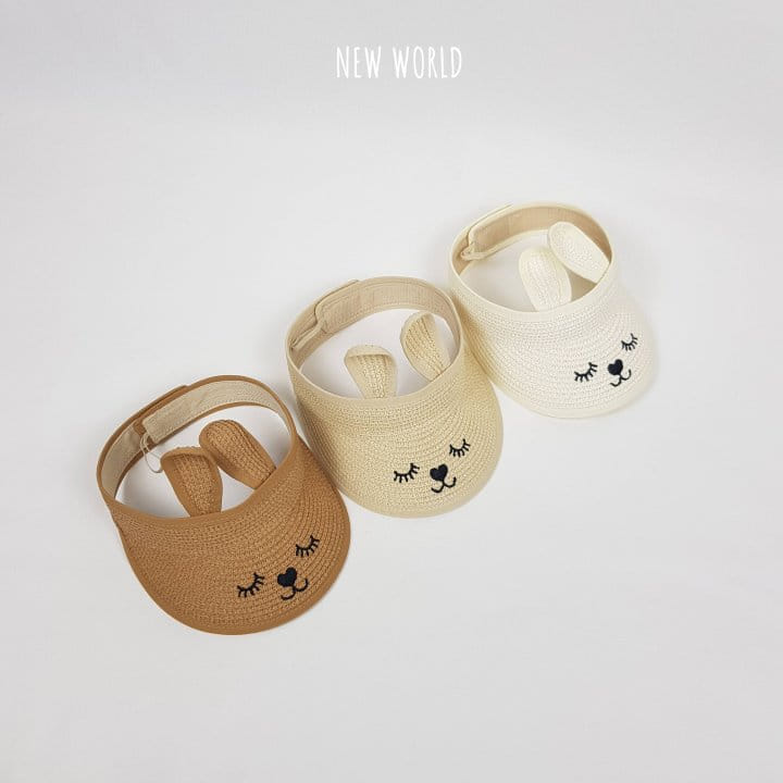New World - Korean Children Fashion - #magicofchildhood - Jisa Rabbit Sun Cap - 6