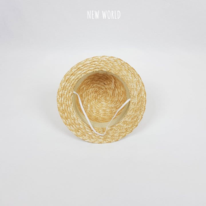 New World - Korean Children Fashion - #minifashionista - Straw Round Hat - 9