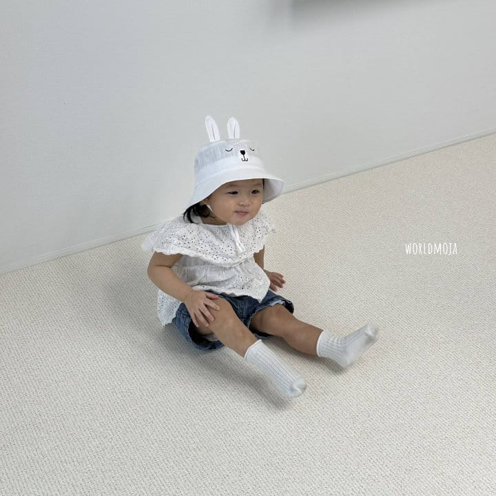 New World - Korean Children Fashion - #prettylittlegirls - Sleeping Rabbit Bucket Hat - 6