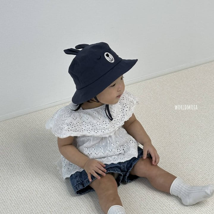 New World - Korean Children Fashion - #stylishchildhood - Sleeping Rabbit Bucket Hat - 9