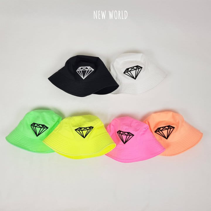 New World - Korean Children Fashion - #stylishchildhood - Neon Dia Bucket Hat
