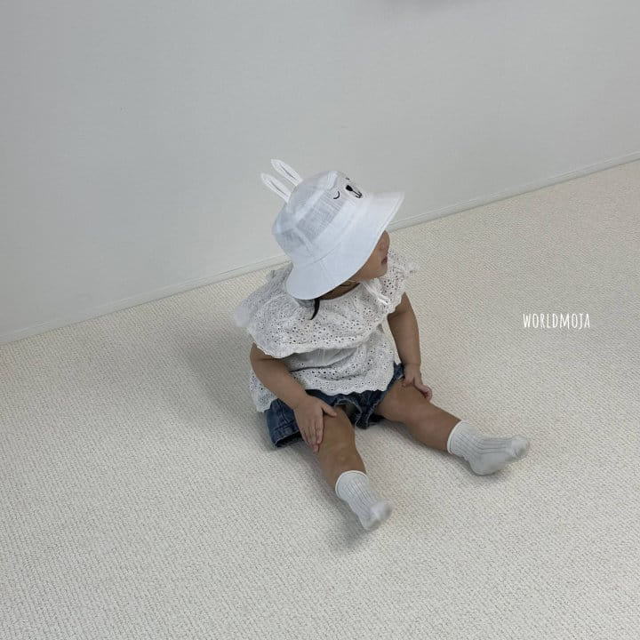 New World - Korean Children Fashion - #todddlerfashion - Sleeping Rabbit Bucket Hat - 7