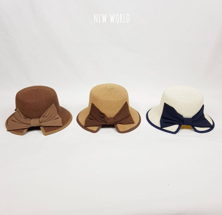 New World - Korean Children Fashion - #toddlerclothing - Jisa Big Ribbon Hat - 3