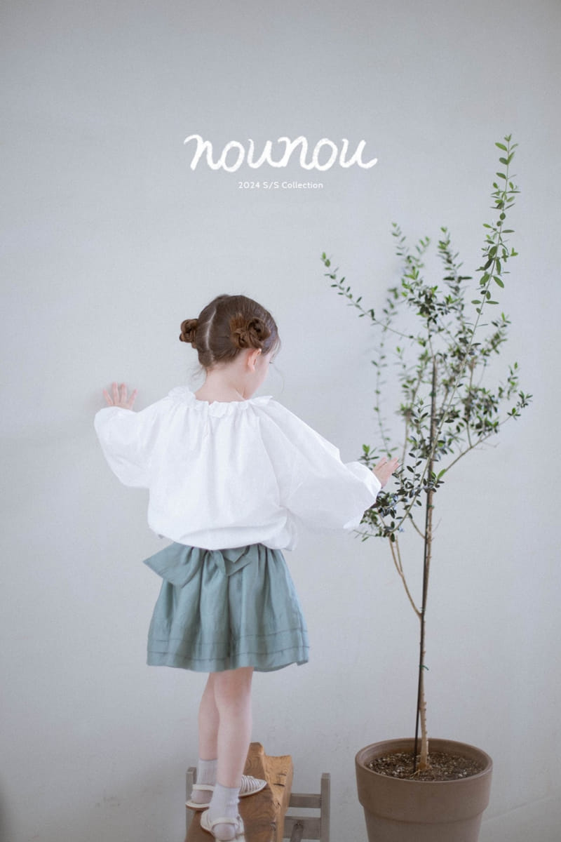 Nounou - Korean Children Fashion - #childofig - Ribbon Skirt - 6