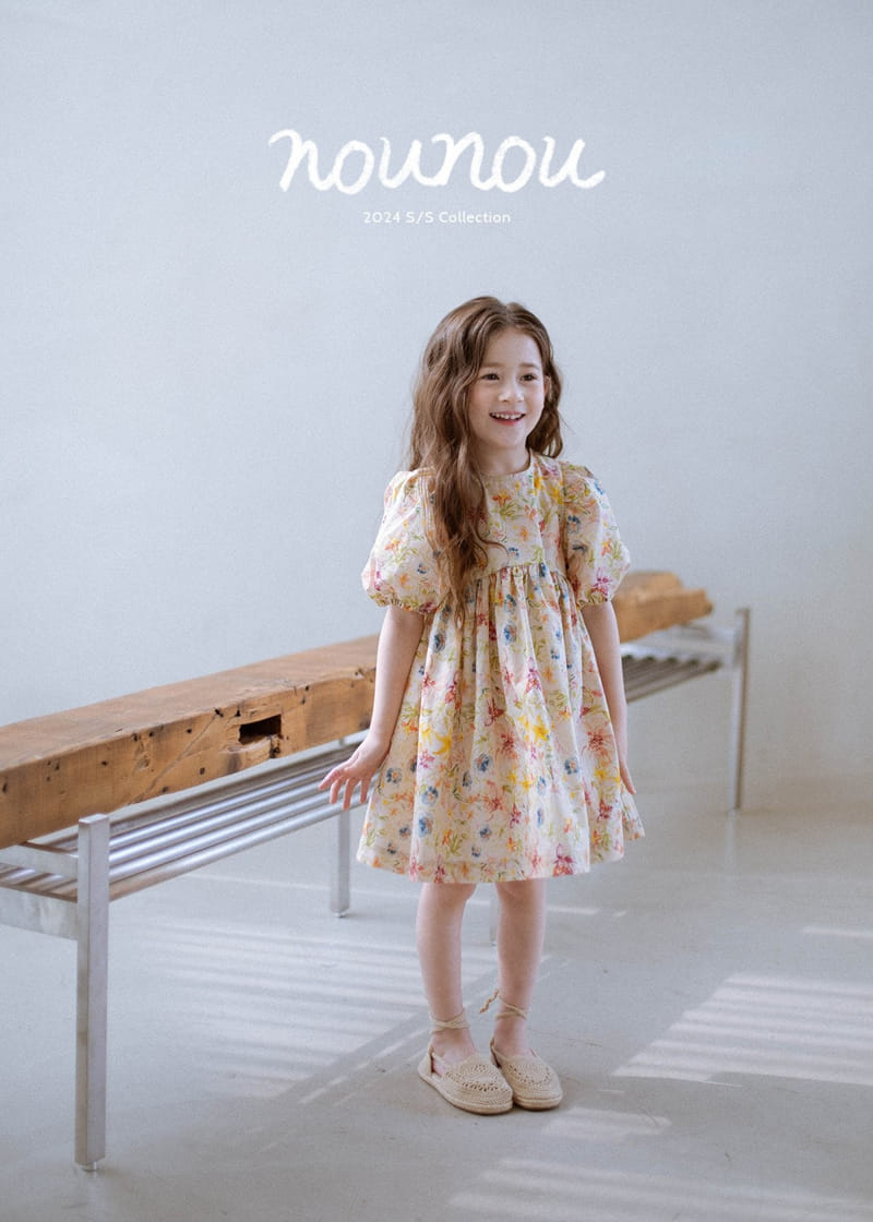 Nounou - Korean Children Fashion - #kidzfashiontrend - Freesia One-Piece - 10