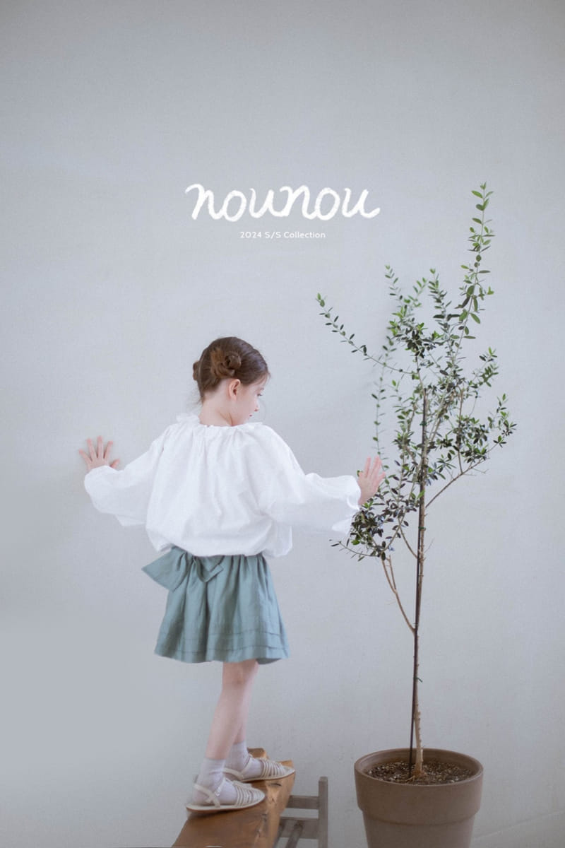 Nounou - Korean Children Fashion - #stylishchildhood - Ribbon Skirt - 5