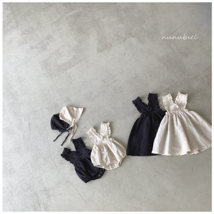 Nunubiel - Korean Baby Fashion - #babyboutique - Ever Romper Bonnet - 5