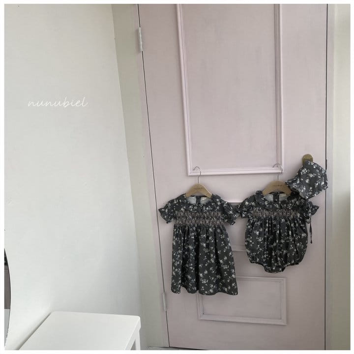 Nunubiel - Korean Baby Fashion - #babyfever - Yomamtte Romper Bonnet - 7