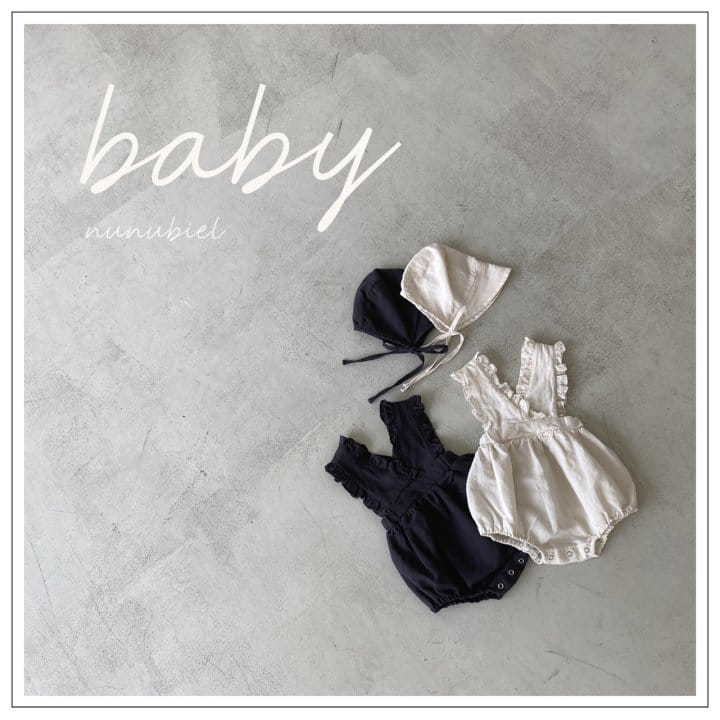 Nunubiel - Korean Baby Fashion - #babywear - Ever Romper Bonnet