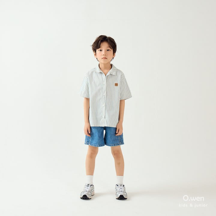 O Wen - Korean Children Fashion - #Kfashion4kids - Nice Denim Shorts - 10