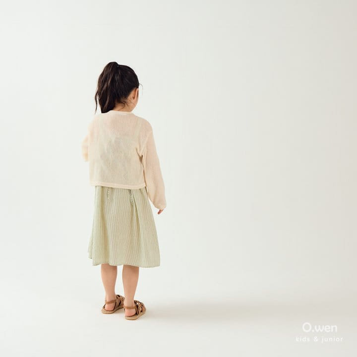 O Wen - Korean Children Fashion - #Kfashion4kids - Summer Ruff Cardigan - 8
